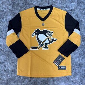 Fanatics NHL Pittsburgh Penguins Youth Size XL Alternate Jersey Yellow